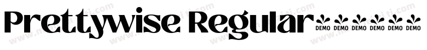 Prettywise Regular字体转换